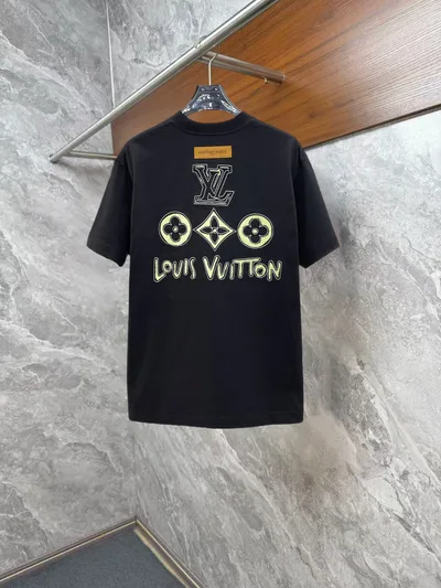 Louis Vuitton LV Short Sleeve Round Neck T-Shirt