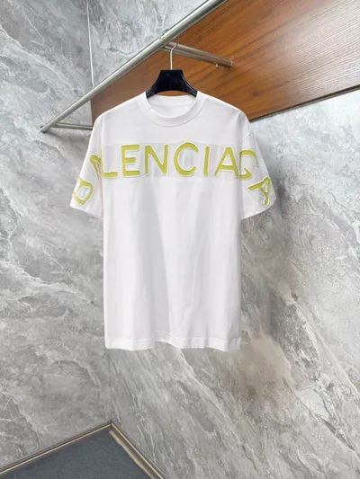 Balenciaga 2026 Spring/Summer Short Sleeve Round Neck T-Shirt