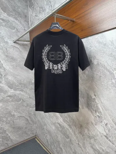 Balenciaga Short Sleeve Round Neck T-Shirt