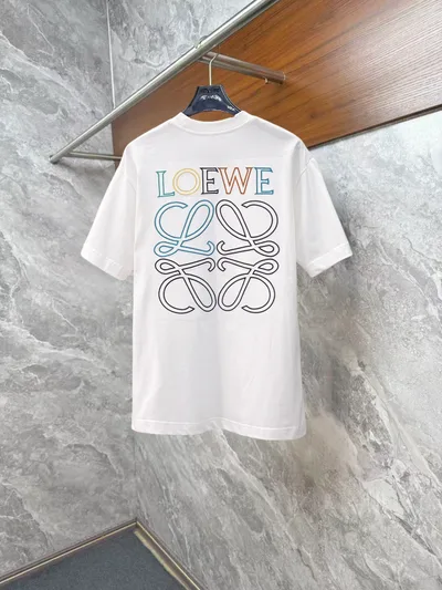 Loewe 2026 Spring/Summer Short Sleeve Crew Neck T-Shirt