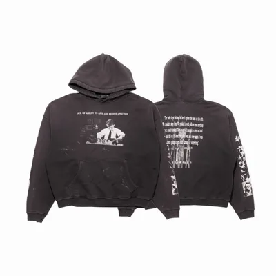 Enfants Riches Deprimes Hoodie Vintage Distressed Style