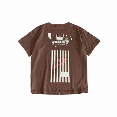 Enfants Riches Deprimes Vertical Prison Bar Texture Short Sleeve T-Shirt