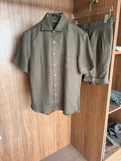 LP Official 100% Linen Multicolor Shirt