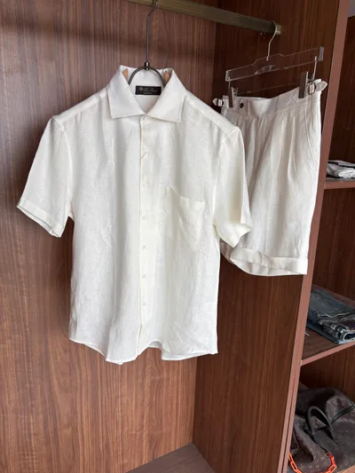 LP Official 100% Linen Multi-Color Shirt