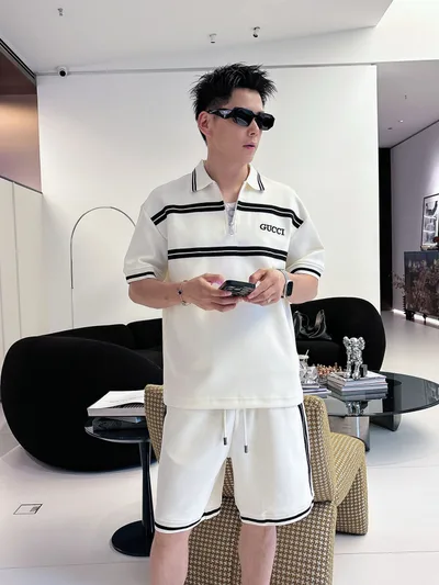 LV 2026 Summer Latest Unisex Short Sleeve T-Shirt and Shorts Set