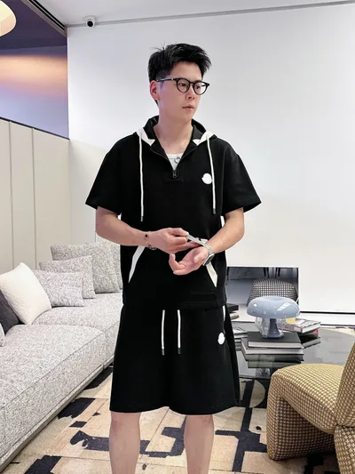 Moncler 2026 Summer Classic Short Sleeve T-Shirt and Shorts Set