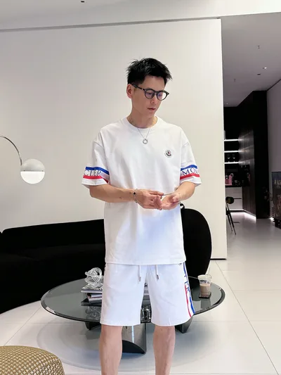 Moncler 2026 Summer Classic Short Sleeve T-Shirt and Shorts Set