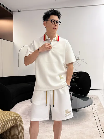 Burberry 2026 Summer Classic Short Sleeve T-Shirt and Shorts Set