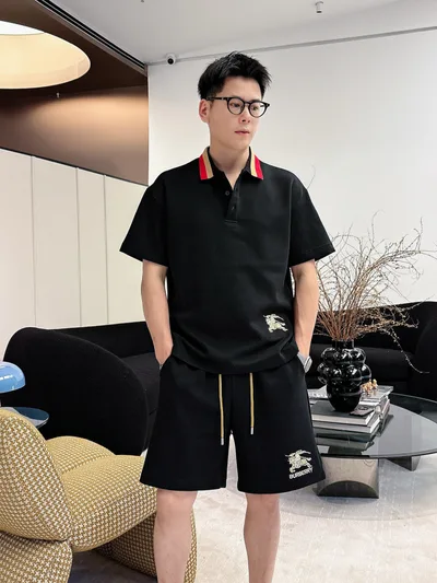 Burberry 2026 Summer Classic Short Sleeve T-Shirt and Shorts Set