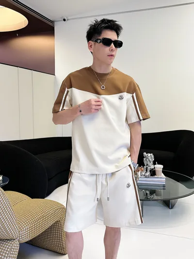 Moncler 2026 Summer Classic Short Sleeve T-Shirt and Shorts Set
