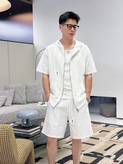 Dior 2026 Summer Classic Short Sleeve T-Shirt and Shorts Set