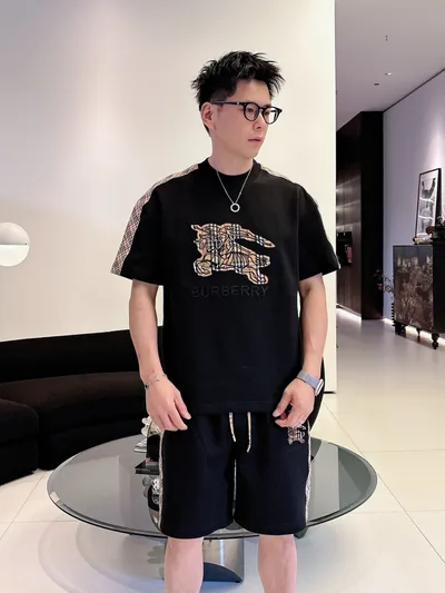 Burberry 2026 Summer Short Sleeve T-Shirt and Shorts Set