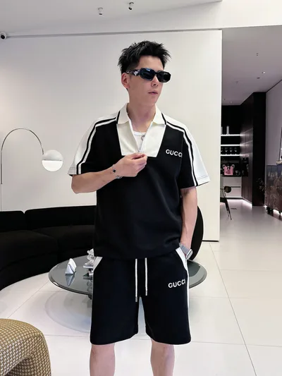 Gucci 2026 Summer Classic Short Sleeve T-Shirt and Shorts Set