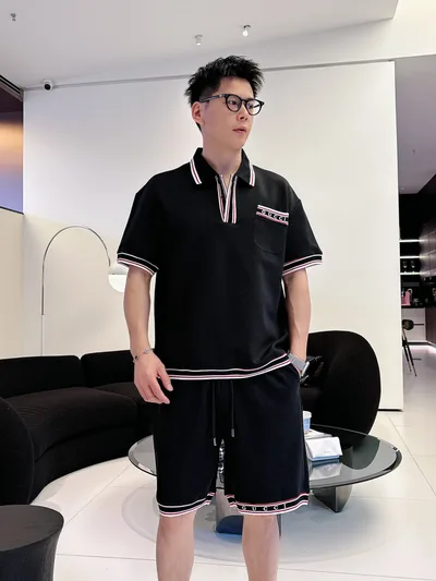 Gucci 2026 Summer Classic Short Sleeve T-Shirt and Shorts Set