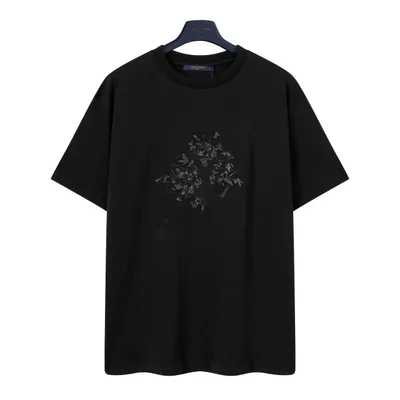 Louis Vuitton LV Bouquet Monogram Jacquard Short Sleeve T-Shirt