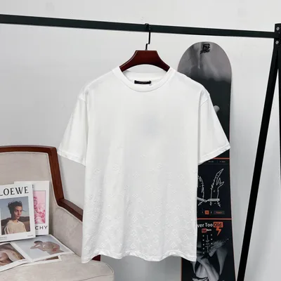 Louis Vuitton Monogram Flock Print Short Sleeve T-Shirt