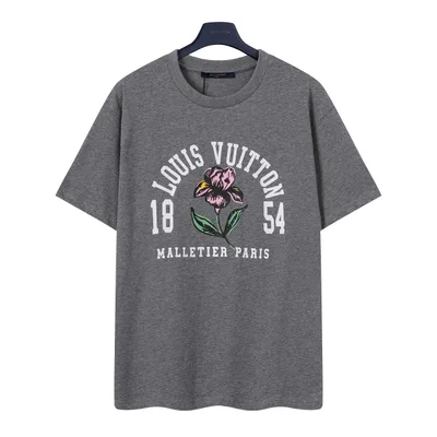 Louis Vuitton Iris Print Short Sleeve T-Shirt