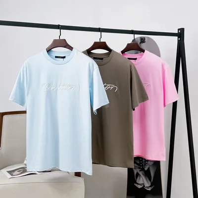 Louis Vuitton LV 25 New Pharrell Signature 3D Embroidery Short Sleeve T-Shirt