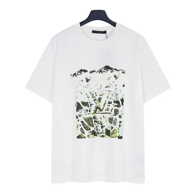 Louis Vuitton LV Snow Print Short Sleeve T-Shirt