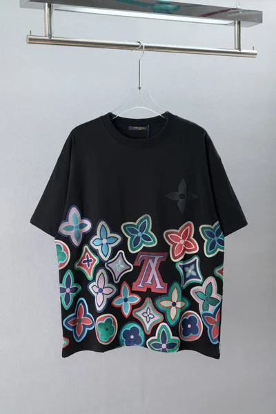 Louis Vuitton LV 26SS New Colorful Monogram Print T-Shirt