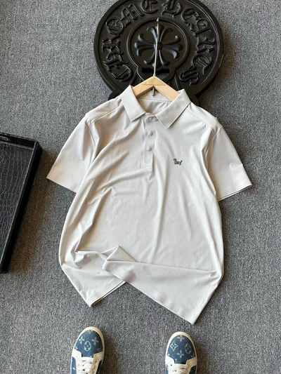 Thom Browne Ice Oxygen Tencel Seamless Polo Shirt