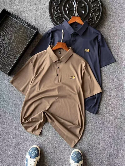 Louis Vuitton Ice Oxygen Silk Polo Shirt