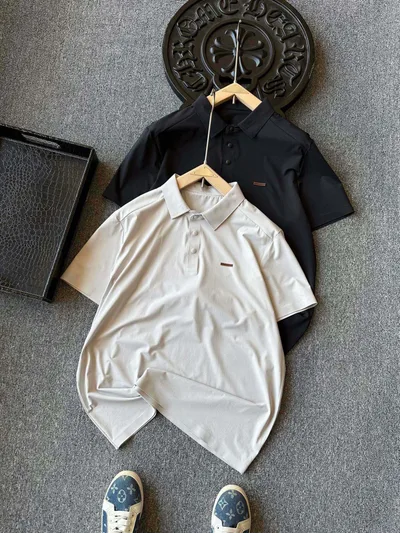 Zegna Ice Oxygen Tencel Seamless Polo Shirt