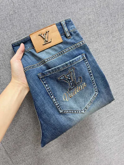 LV Exclusive New Trendy Men's Casual Jeans