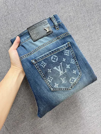 LV Exclusive New Trendy Men's Casual Jeans
