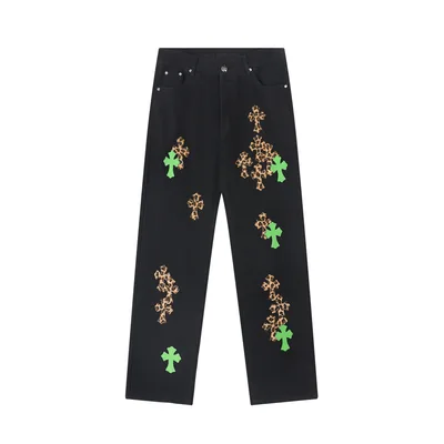 CH Chrome Hearts 2024SS Runway Baseball Jacket Jeans