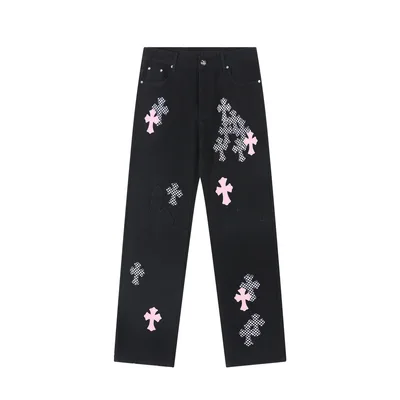 CH Chrome Hearts 2024SS Runway Baseball Jacket Jeans