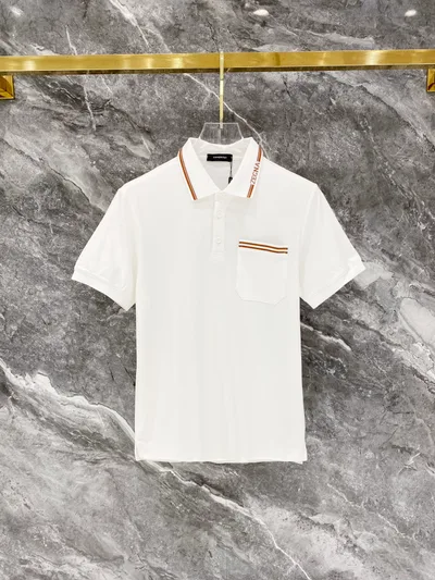 ZA* Fitted Fit 2026 Spring/Summer Old Money Plain Polo Long Sleeve