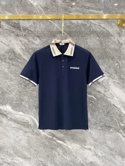 BBR Burberry Fit Letter Jacquard Polo Shirt