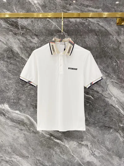 BBR Burberry Fit Letter Jacquard Polo Shirt