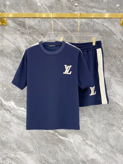 LV Louis Vuitton 2026SS Casual Short Sleeve Shorts Set