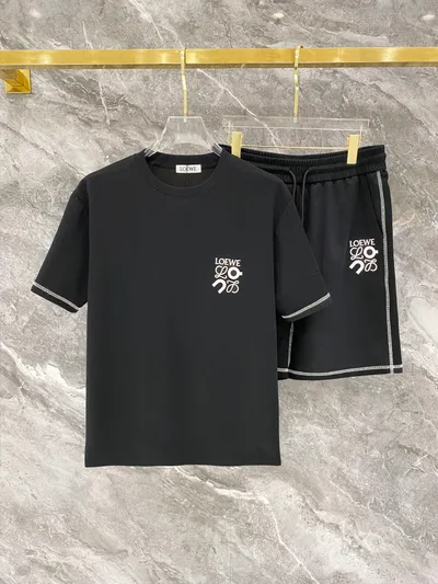 Loewe 2026SS Casual Short Sleeve and Shorts Set