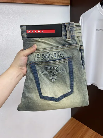 Prada 2026SS Slim Straight Jeans