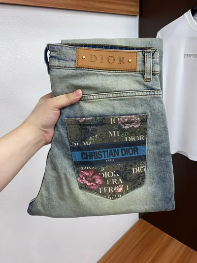 Dior 2026SS Slim Straight Jeans