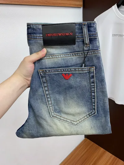 Armani 2026SS Slim Straight Jeans