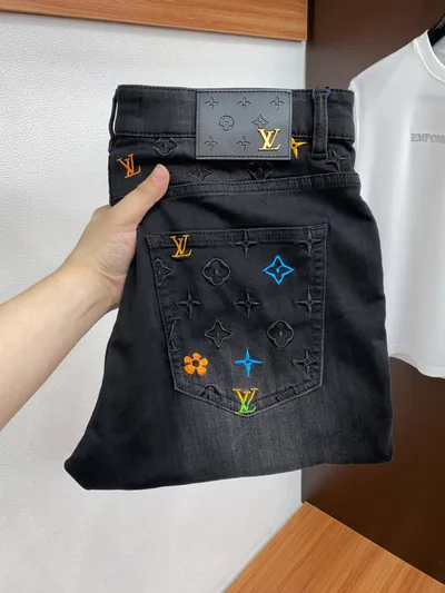 Louis Vuitton 2026SS Slim Straight Jeans