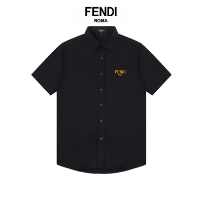 Fendi Logo Short Sleeve Shirt