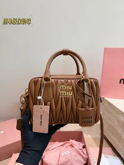 miumiu Bowling/Briefcase/Toast Bag