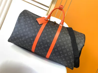 Black Monogram Eclipse Canvas Travel Bag