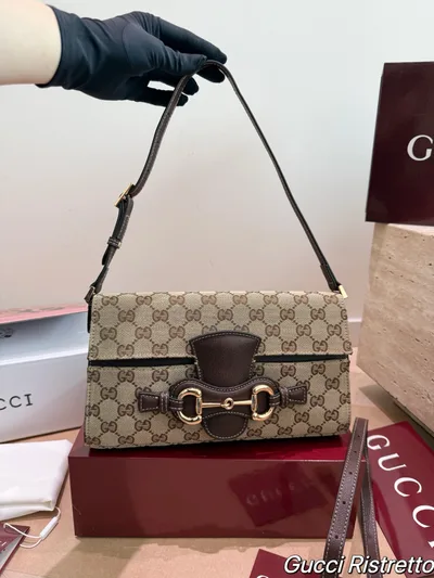 Gucci Horsebit Ristretto Bag