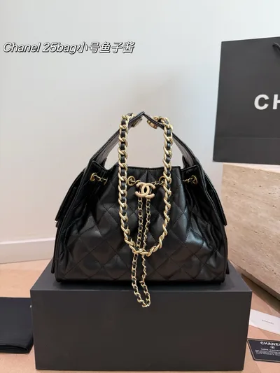 Chanel 25bag Caviar Hobo Bag
