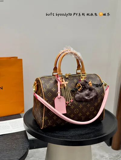 LV Speedy Soft 30 Pillow Bag - P9 Series Classic Monogram