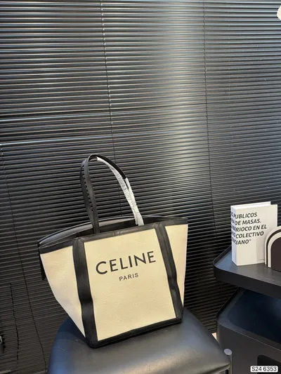 Celine Canvas Tote Bag Summer Essential