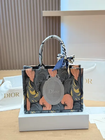 DIOR Book Tote Shopping Bag