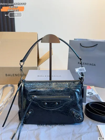 Black Le City Moto Bag Small