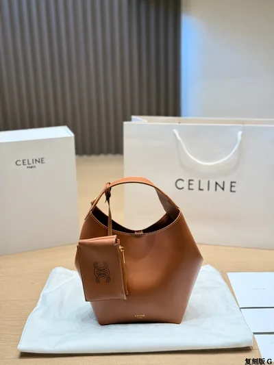 Celine-Style Hobo Small Handbag